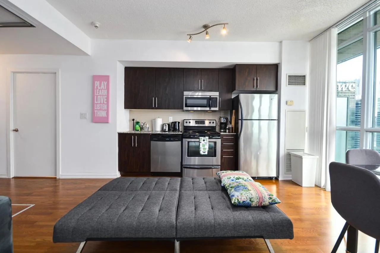 Apartment Downtown Toronto Condo Mins From Scotiabank Arena, Tiff, Cn Tower, Union, Mtcc